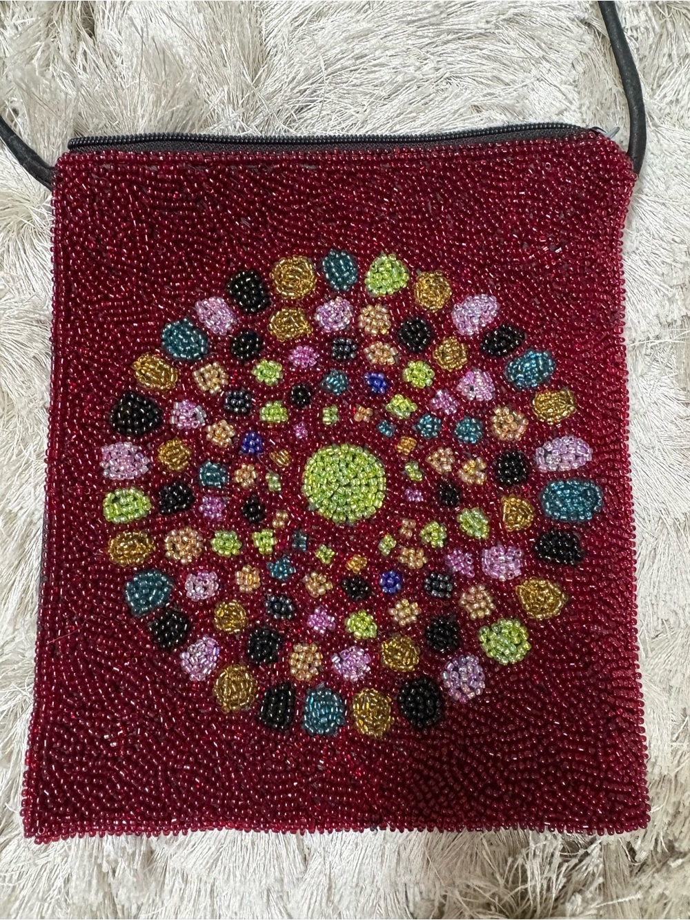 Millicent Fine Bags Beaded Crossbody Bag